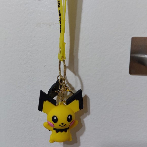 Adorable Pokemon Character Pikachu KeyChain Pocket Monster - Picture 3 of 6